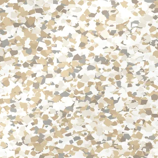 Trailmix FB-613 flake swatch: whites with buff, beige, taupe and dove gray chips, light and warm