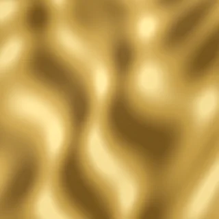 Bright Gold XPS 0320 metallic swatch: bright gold shimmer with lighter champagne highlights