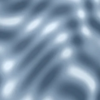 Blue Mist #112 metallic swatch: soft silvery steel blue with pale pearl highlights