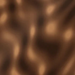 Hot Chocolate #148 metallic swatch: rich chocolate brown with warm bronze shimmer in the swirls